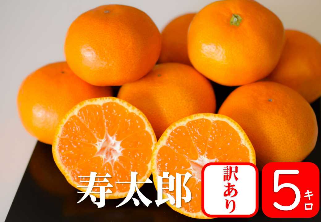 【予約商品/2月発送予定】みかん(寿太郎・訳あり)5kg【送料無料(北海道別途)】